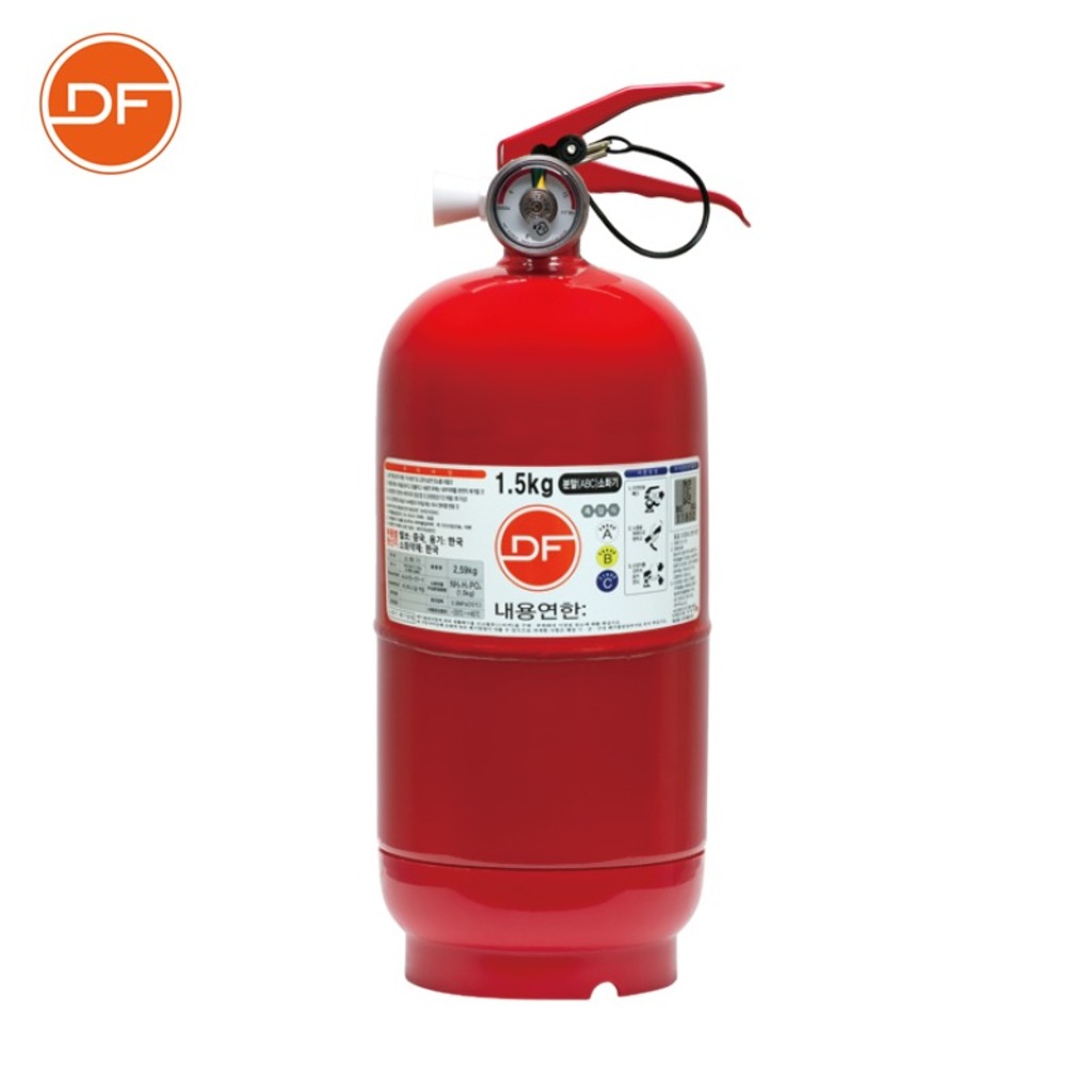 1.5kg 일반 ABC 분말소화기 가정용 업소용 소화기